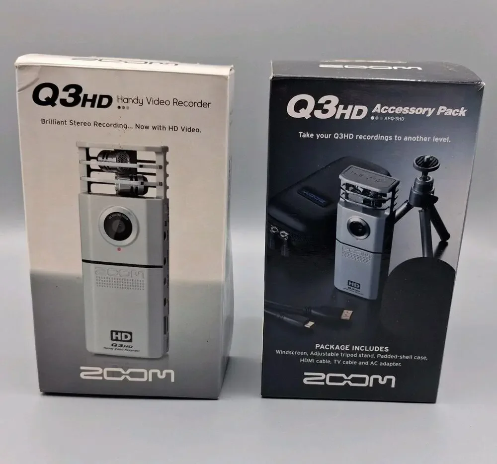 Zoom Q3HD Handy Video Recorder & Accessory Kit - Musicians Quality
